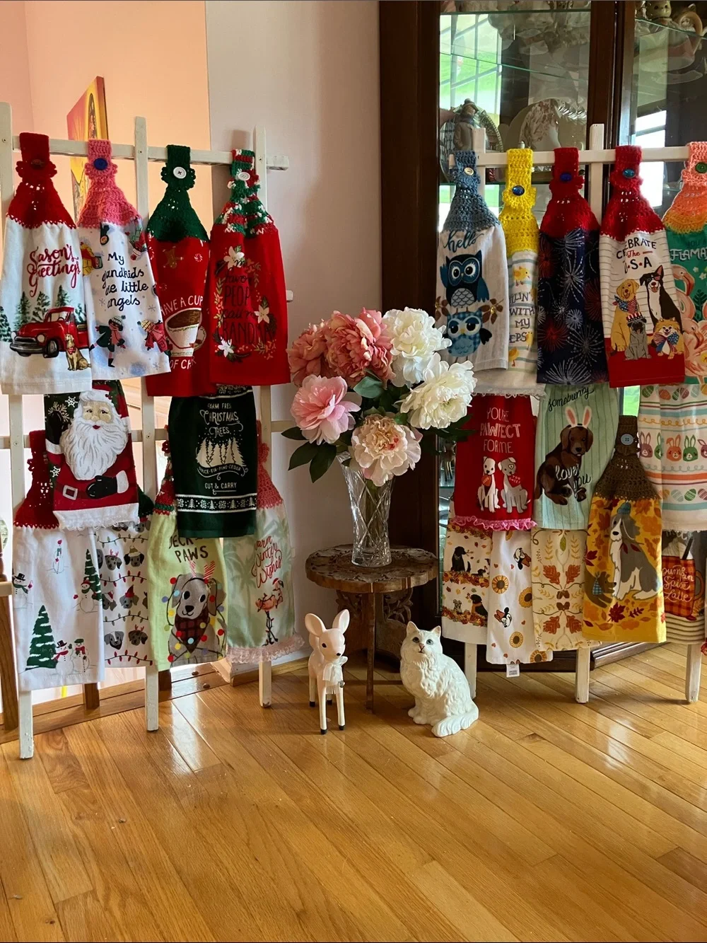 Lovely Handmade Crocheted Towels